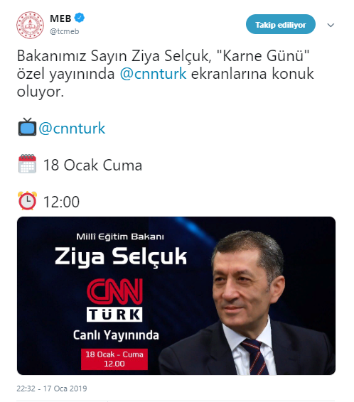 Bakan Selçuk Özel Yayında Soruları Cevaplandıracak