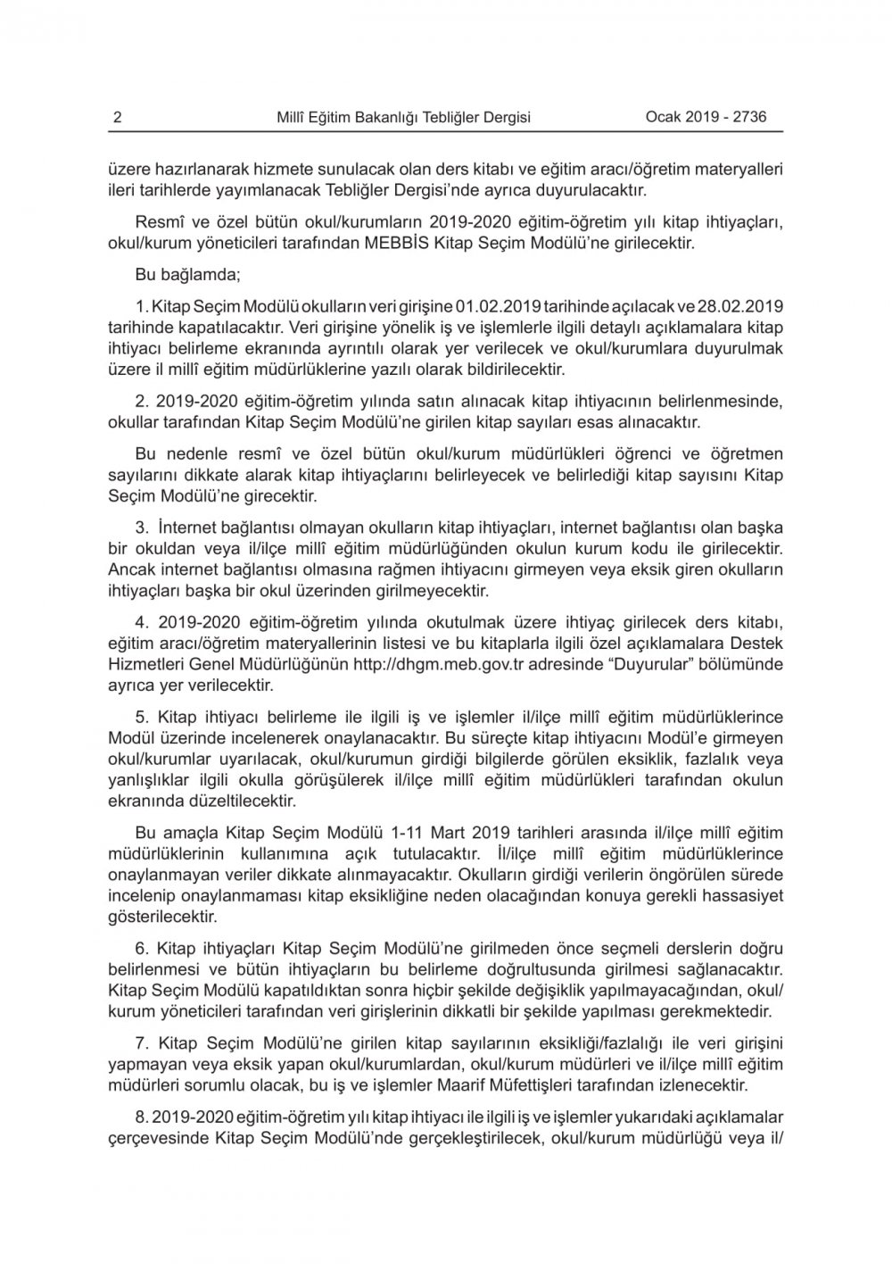 2019-2020 Eğitim-Öğretim Yılında Okutulacak Ders Kitapları Açıklandı