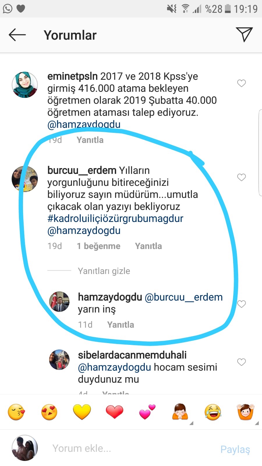 Personel Genel Müdürü Hamza Aydoğdu’dan İl İçi özür grubundan atanamayanlara müjde.