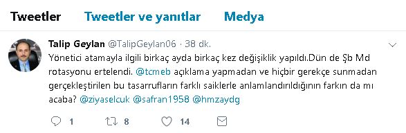 Talip Geylan'dan MEB'e 'Yönetici Atamaları Erteleme' Tepkisi