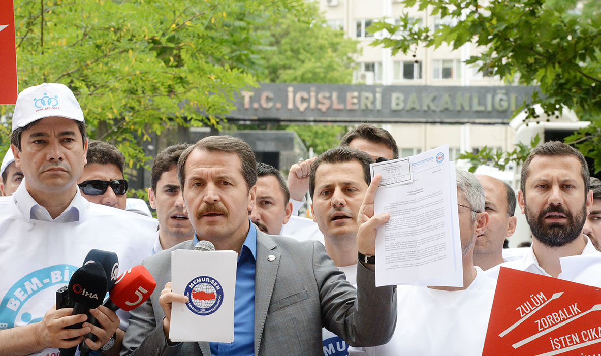 Memur Sen: '' İçişleri Bakanlığı'nı Göreve Çağırıyoruz.''