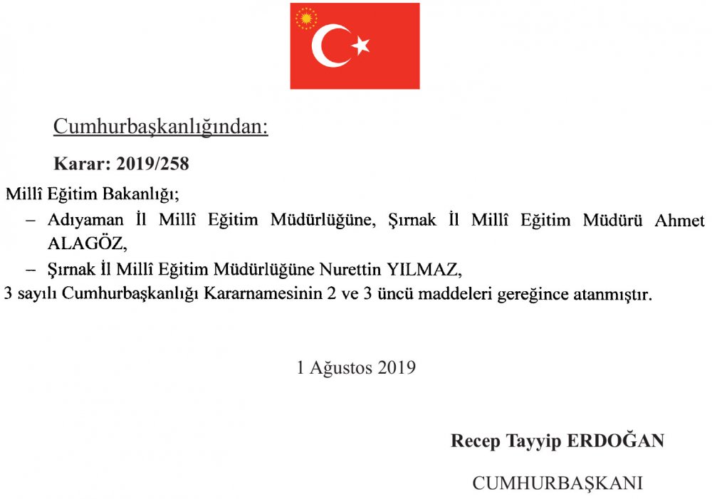 MEB'de Yeni İl Müdürü Atamaları Resmi Gazete'de Yayımlandı