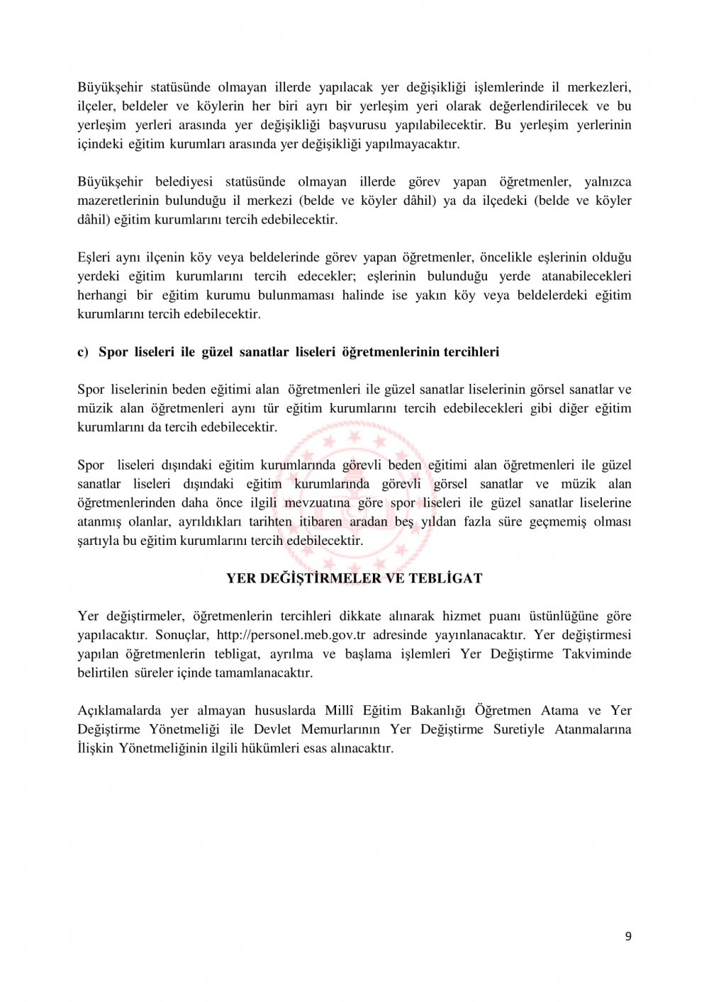 Öğretmenlerin Özür Grubu Atama Kılavuzu Yayımlandı