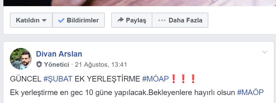 "Ek Atama Yapılacak"- Sözleşmeli Öğretmen Atamaları