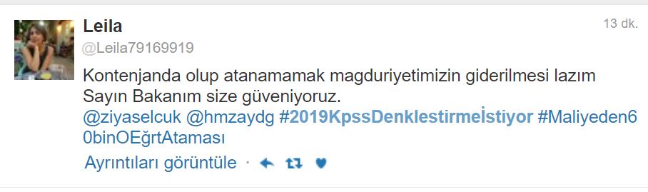 2019 KPSS'li Adaylar, Öğretmen Atamalarında Adalet İstiyor