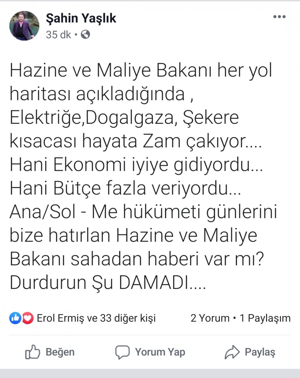 MEMUR SEN'DEN HÜKÜMETE ZAM TEPKİSİ