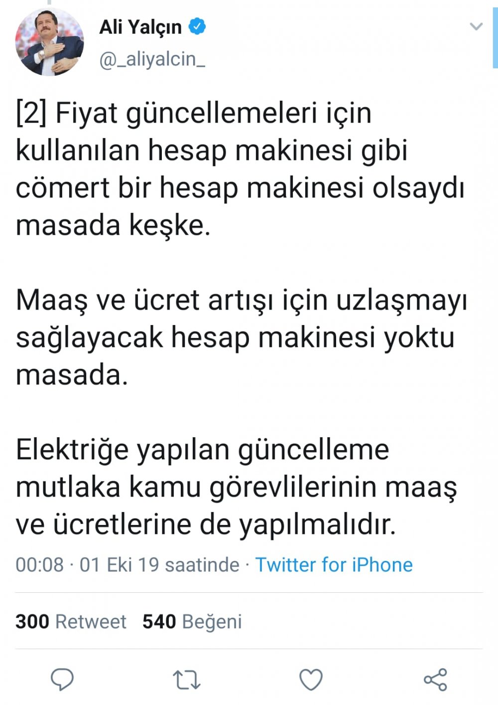 MEMUR SEN'DEN HÜKÜMETE ZAM TEPKİSİ