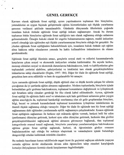 Asgari ücret ile geçinen ailelere kırtasiye yardımı ve eğitim ödeneği