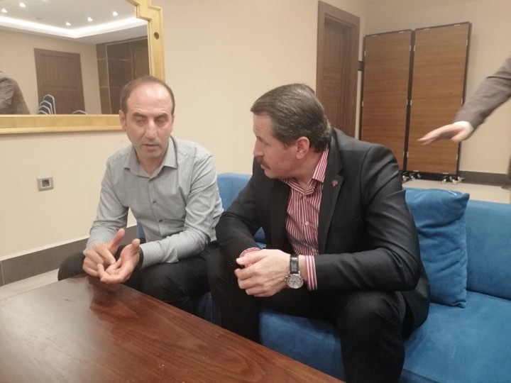 Ali Yalçın, Diyarbakır'da Darp Edilen Öğretmeni Ziyaret Etti