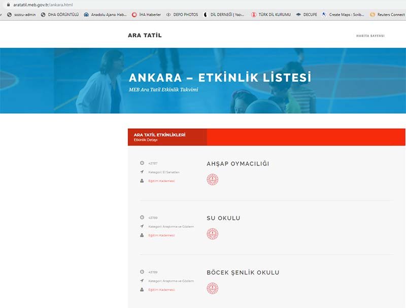 Etkinliğe Henüz Ulaşılamıyor!