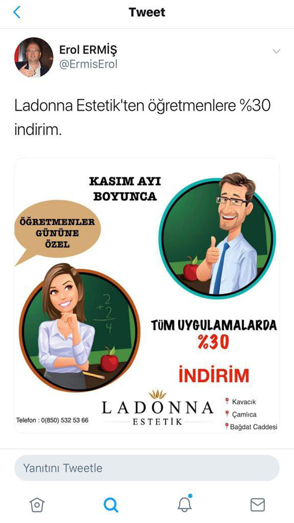 Eğitim-Bir-Sen Üyelerine Estetik İndirimi!