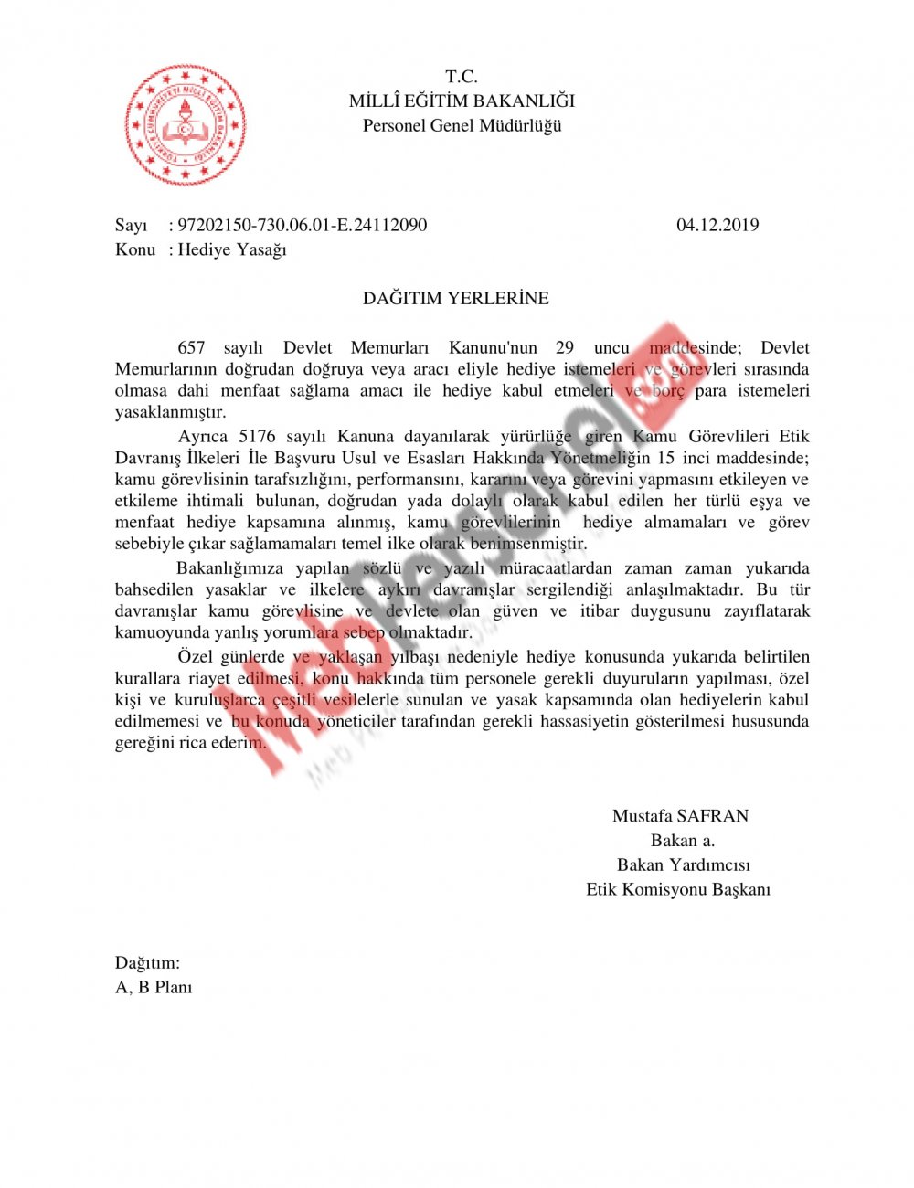 MEB’den Yönetici Ve Öğretmenlere Uyarı Geldi