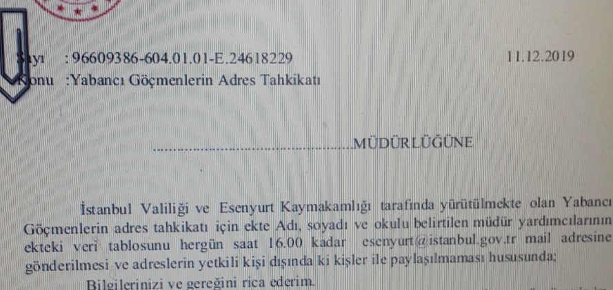 Kaymakamdan Öğretmenlere Angarya Görevlendirme