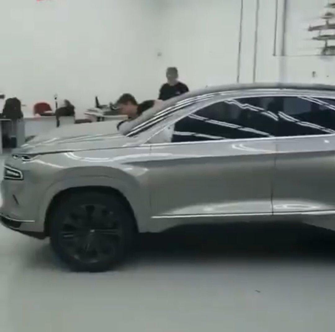 "Yerli otomobilin görüntüsü sızdı!"İşte dikkat çeken ayna detayı...