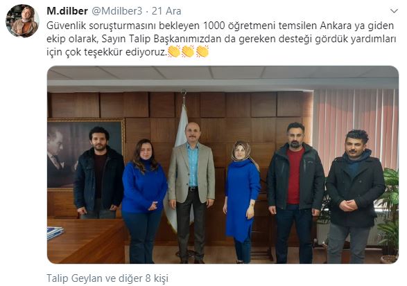 Güvenlik Soruşturması Sonuçlanmayan Öğretmenler Türk Eğitim-Sen'i Ziyaret Etti