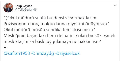 Aday Öğretmenlik ve Sendikal Mobbing