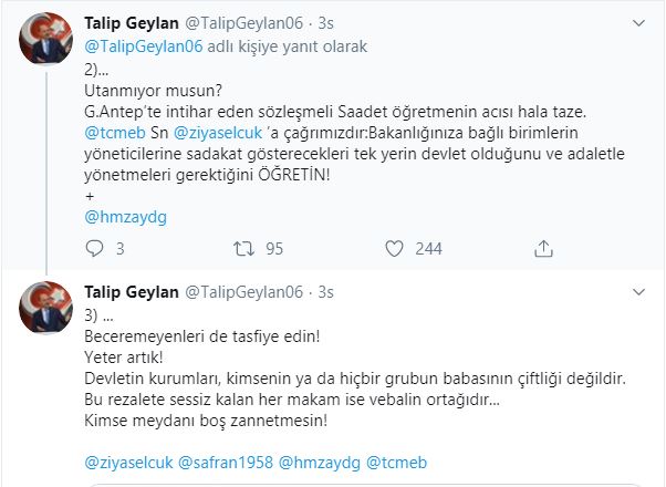 Aday Öğretmenlik ve Sendikal Mobbing