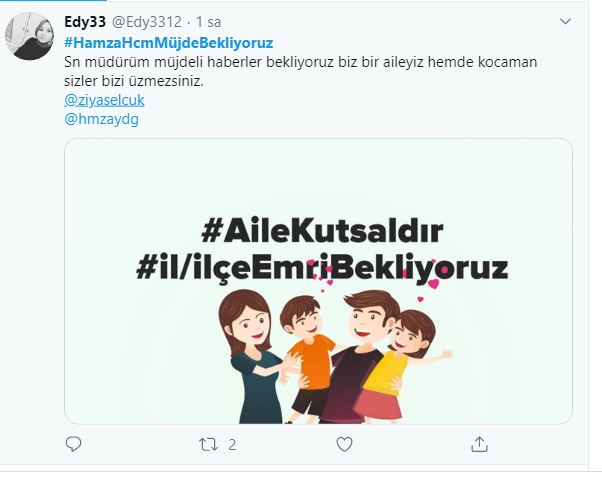 Öğretmenler Hamza Aydoğdu'dan İl İlçe Emri Müjdesi Bekliyor