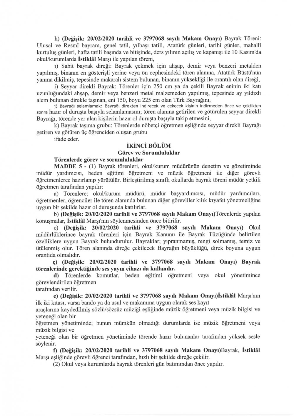 MEB'den Yeni Yönerge