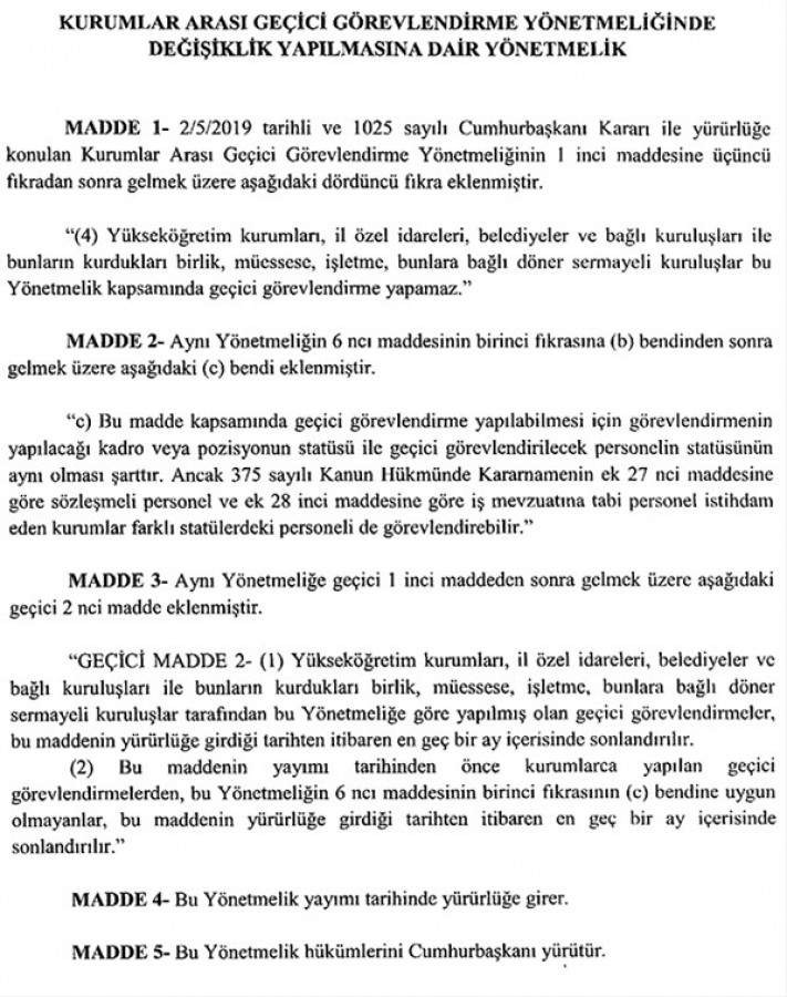 Kamuda personelini ilgilendiren yeni düzenleme neleri değiştirecek?