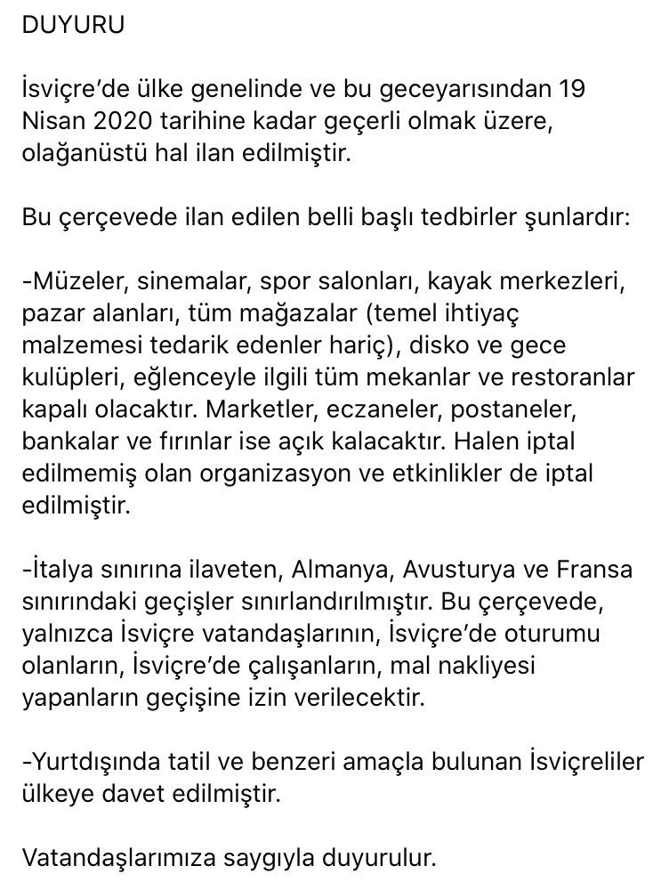 O Ülkede OHAL İlan Edildi