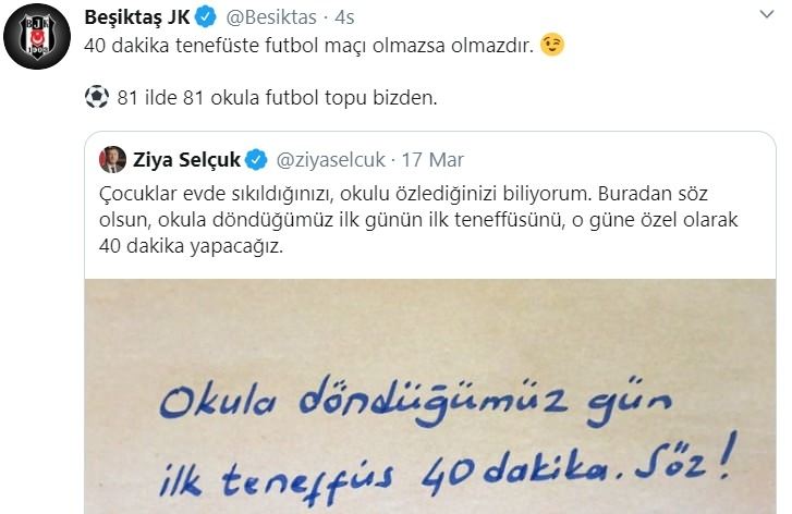 Bakan Ziya Selçuk'un Verdiği Söz Sosyal Medyanın En Çok Konuşulan Konusu Oldu