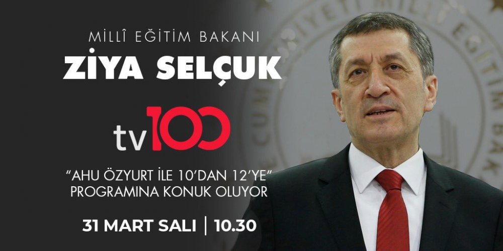 Bakan Ziya Selçuk, yarın 10.30'da uzaktan eğitim ile ilgili soruları cevaplayacak