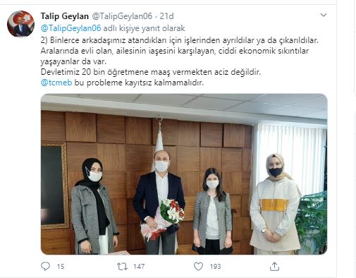 "Kararname bekleyen öğretmenler en geç 4 Mayıs'ta Göreve Başlatılmalı"
