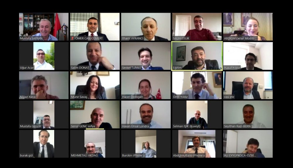 Bakan Yardımcısı Mustafa Safran başkanlığında 32 Ülkedeki Eğitim Müşavirleri ile toplantı yapıldı.