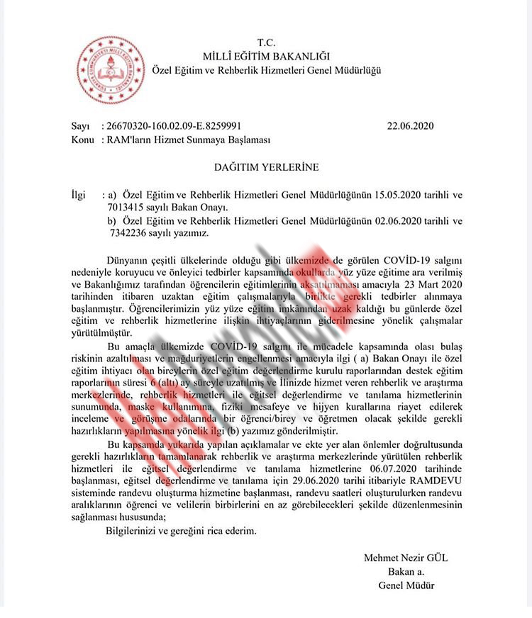 Rehberlik ve Araştırma Merkezleri hizmet sunmaya başlıyor