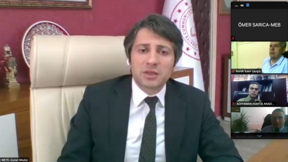 Genel Müdür Cengiz Mete okul Müdürleri ile görüştü