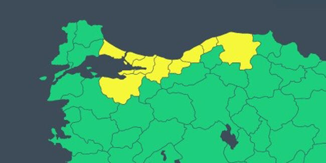 Meteoroloji'den 'sarı' uyarı