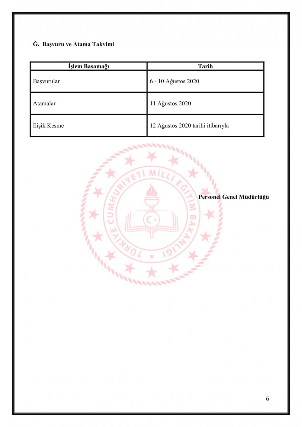 Öğretmenlerin 2020 İl Dışı Atama Kılavuzu Yayımlandı