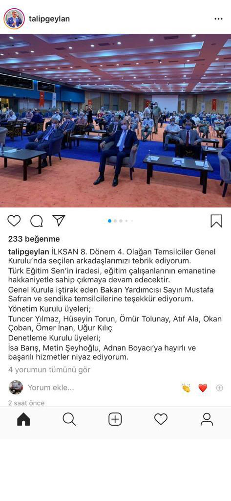 İlksan Yönetim Kurulu Belli Oldu