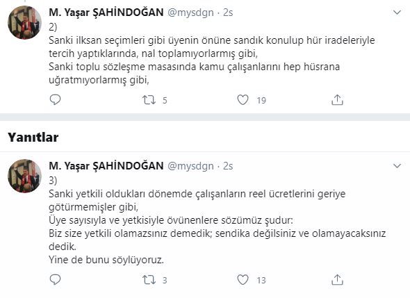 Türk Eğitim-Sen'den Eğitim-Bir-Sen'e: ''Baskı ve Tehdit İle Üye Sayınızı Artırıyorsunuz''