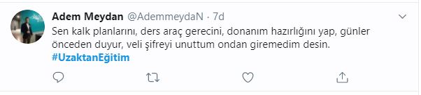 "İlk dönem boyunca uzaktan eğitim devam edebilir.."