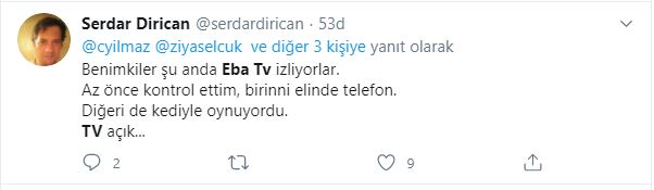 "İlk dönem boyunca uzaktan eğitim devam edebilir.."