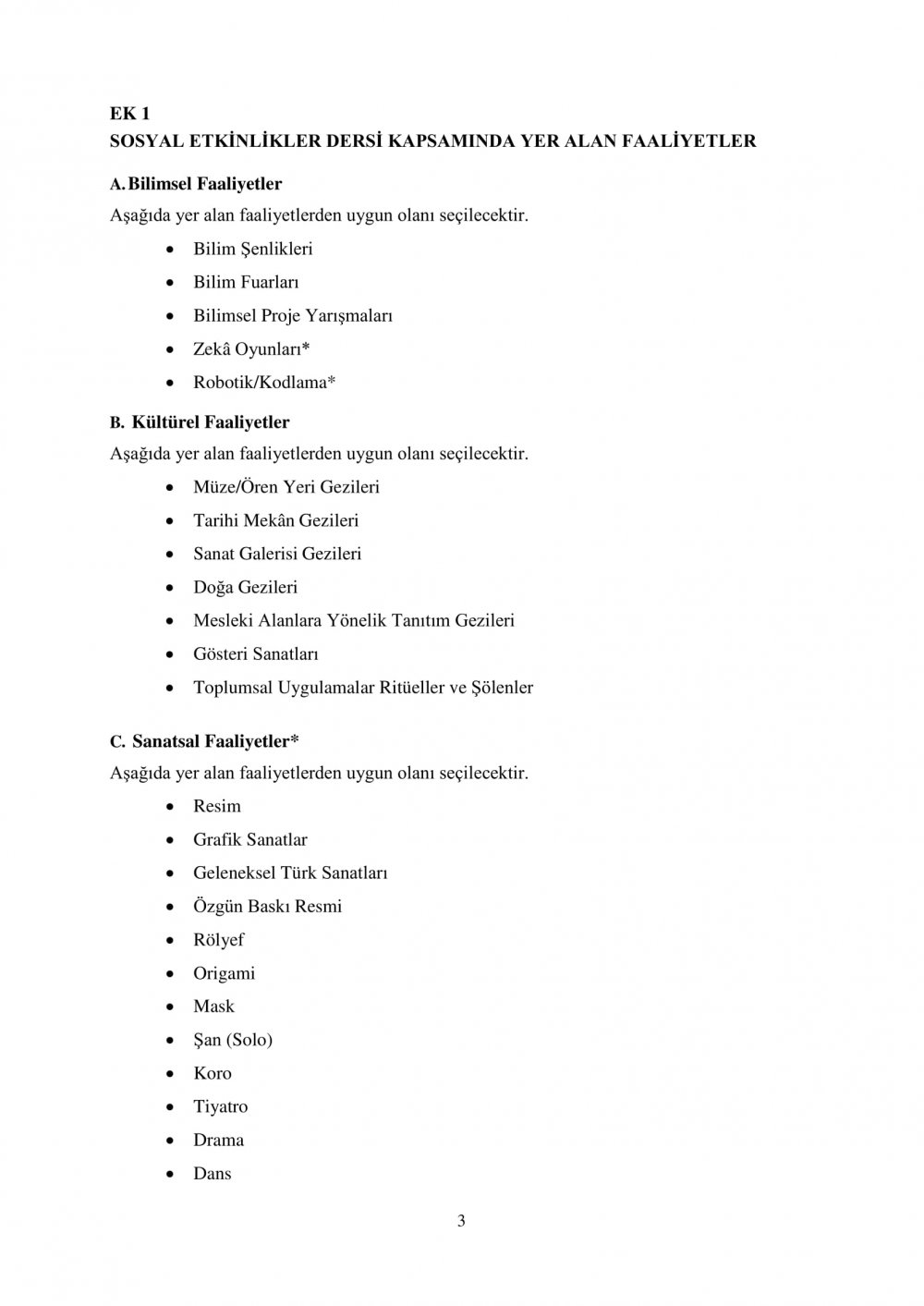 BU OKULLARIN HAFTALIK DERS ÇİZELGELERİ GÜNCELLENDİ