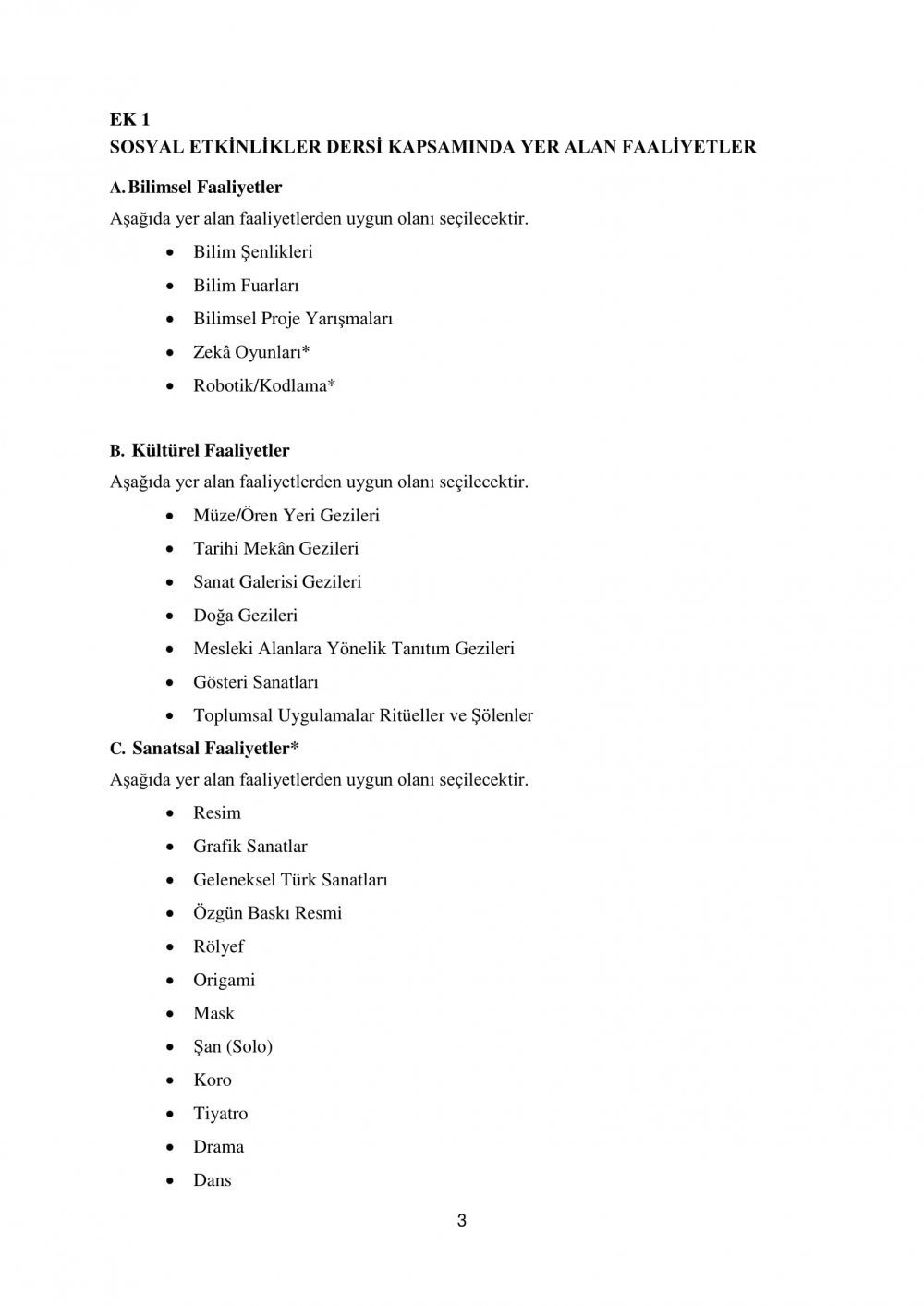 BU OKULLARIN HAFTALIK DERS ÇİZELGELERİ GÜNCELLENDİ