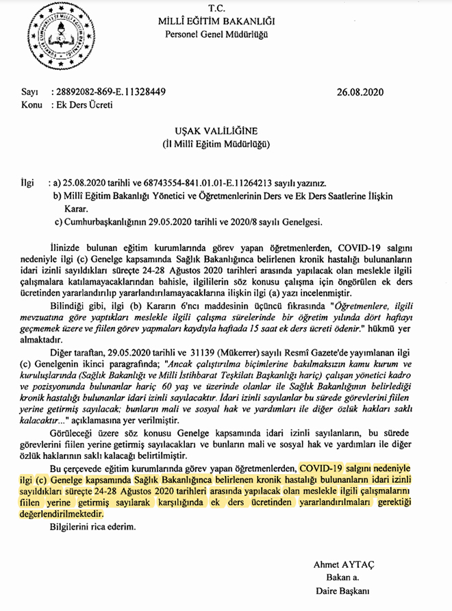 MEB'den önemli ek ders kararı