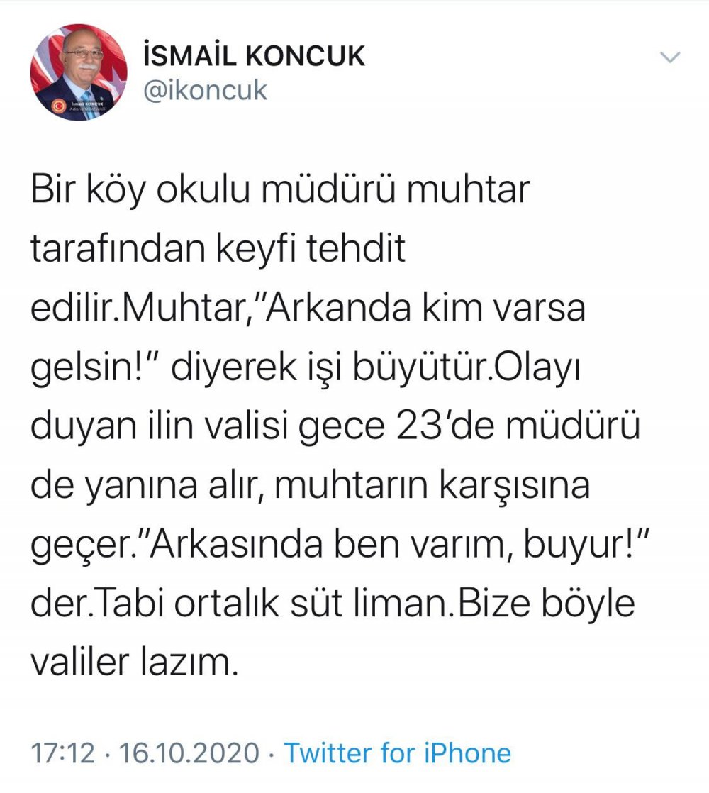 Türkiye'nin Böyle Valilere İhtiyacı Var