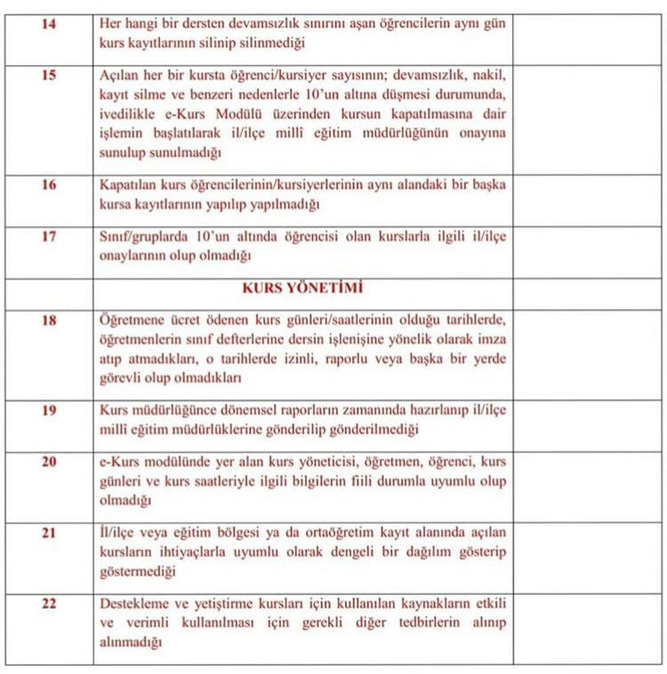 Değişen Yeni MEB DYK Yönergesi