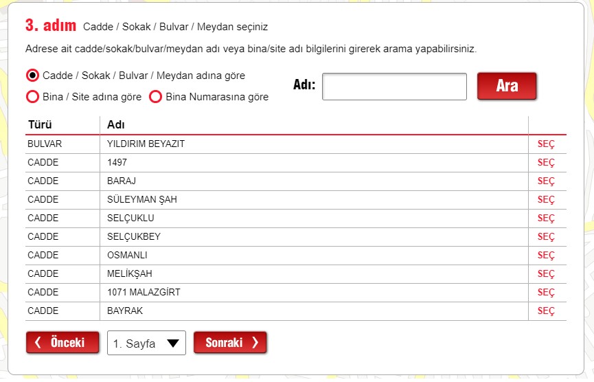 Özel adres kodu nasıl ve nereden alınır?
