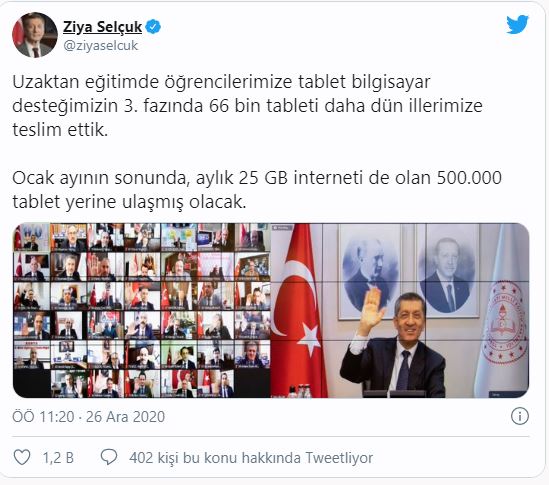 Bakan Selçuk'tan son dakika müjdesi!