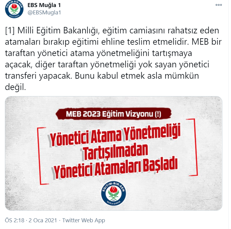 MEB Bakan onayı ile yaşanan bu olay eğitim camiasını hayrete düşürmüş